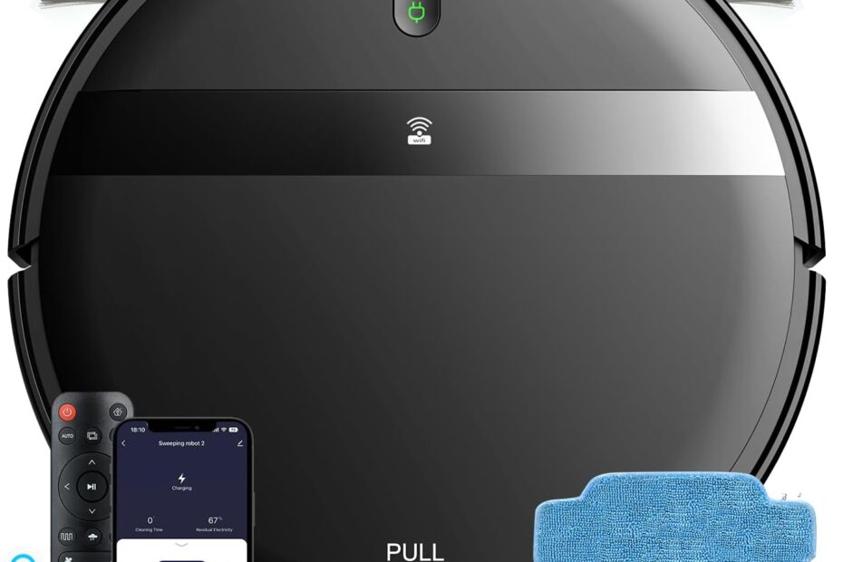 Effortless Cleaning: The Ultimate Robot Vacuum and Mop Combo for Pet Owners!