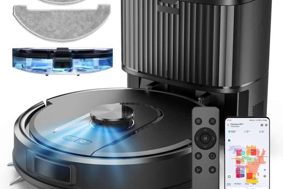 Effortless Cleaning: W11 Robot Vacuum & Mop Review