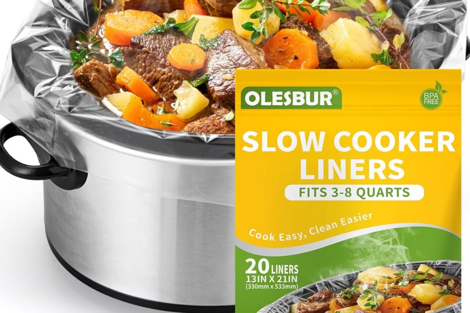 Effortless Cleanup: Review of Slow Cooker Liners for Easy Cooking!