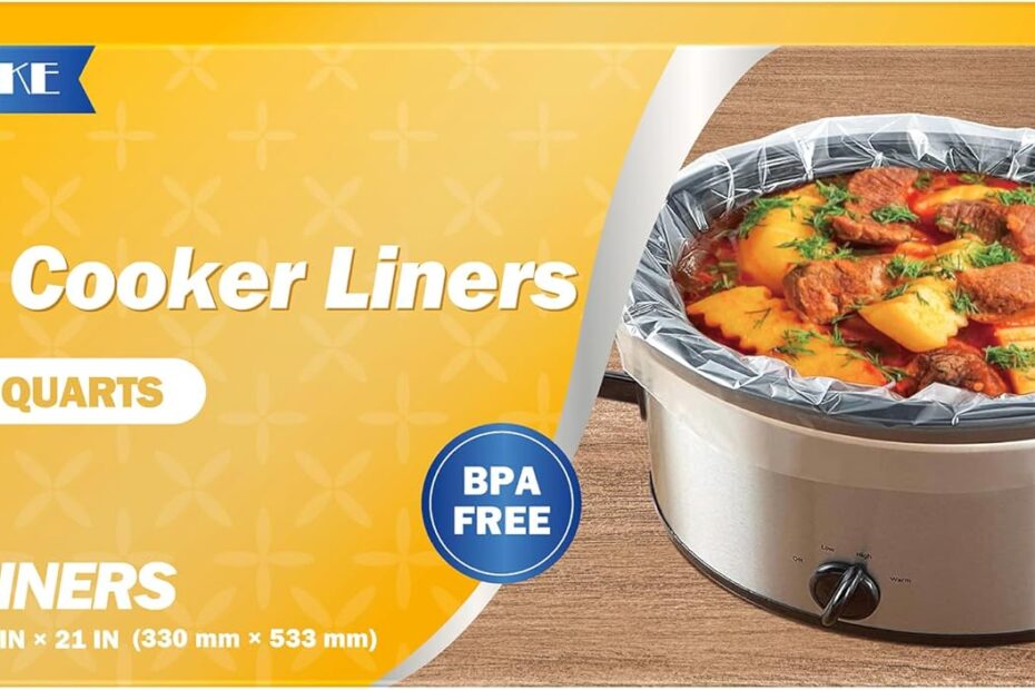 Effortless Cleanup: Review of SMARTAKE Slow Cooker Liners for Every Home Chef