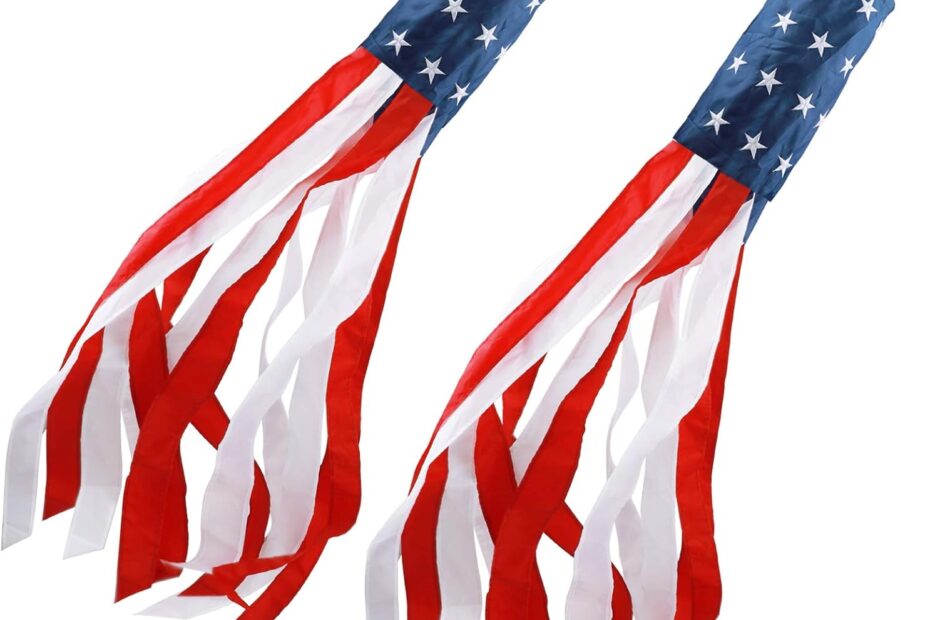 Elevate Your Celebration with the Ultimate 4th of July Windsock!