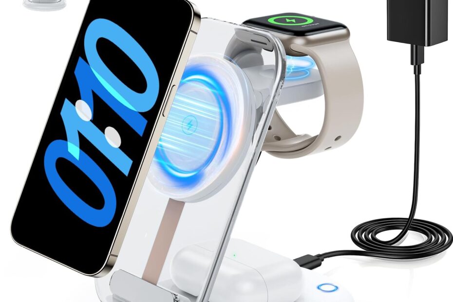 Elevate Your Charging Game: Review of the 2025 Magnetic Wireless Mag-Safe Charger Stand