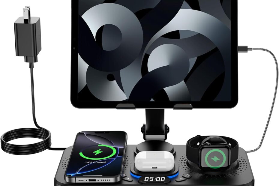 Elevate Your Charging Game: The Ultimate 6-in-1 Wireless Charger for Apple Devices