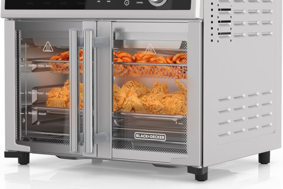Elevate Your Cooking: BLACK+DECKER Crisp 'N Bake Air Fryer Toaster Oven Review