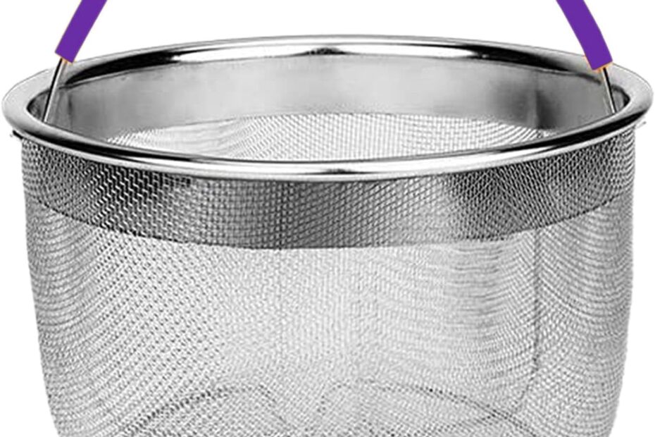 Elevate Your Cooking: Review of the Purple Stainless Steel Steamer Basket for Instant Pots!