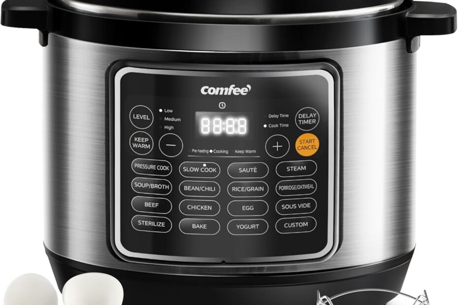 Elevate Your Cooking: The COMFEE’ 8 Quart Pressure Cooker Reviewed!