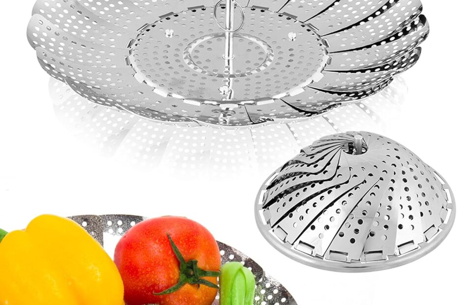 Elevate Your Cooking: The SAYFINE Stainless Steel Vegetable Steamer Basket Reviewed!