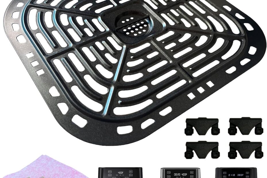 Elevate Your Cooking: The Ultimate 6QT Air Fryer Grill Pan Review!