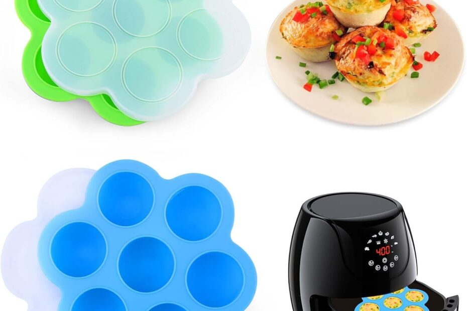 Elevate Your Cooking with XANGNIER's Silicone Air Fryer Egg Bite Mold - A Must-Have for Healthy Meals!