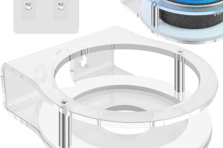 Elevate Your Echo Dot: The Ultimate Geekria Acrylic Wall Mount Review