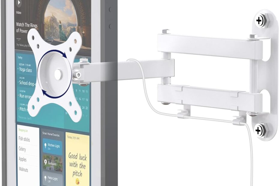 Elevate Your Echo Show 15: The Ultimate Adjustable Wall Mount Review