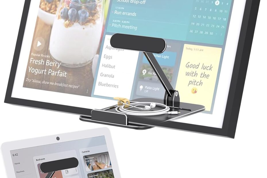 Elevate Your Echo Show 15: The Ultimate Aluminum Tilt Stand Review