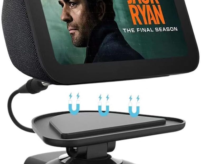 Elevate Your Echo Show 5: The Ultimate Adjustable Charging Stand!