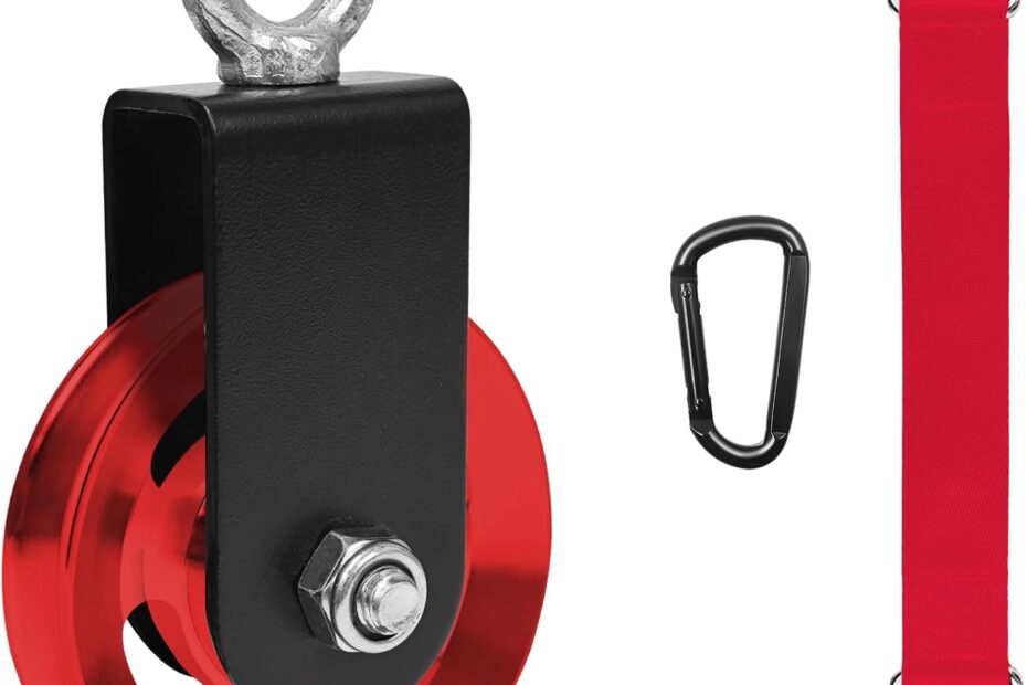 Elevate Your Home Gym: Review of the LFJ Aluminum Alloy Cable Pulley with Carabiner
