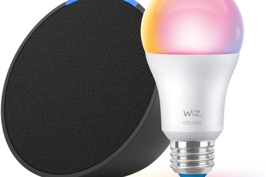 Elevate Your Home with the Echo Pop & WiZ Smart Bulb: A Review of the Ultimate Smart Lighting Duo!