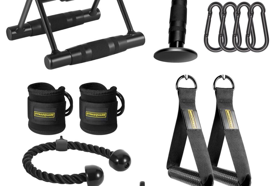 Elevate Your Home Workout: Review of the Heavy Duty Cable Machine Attachments Combo