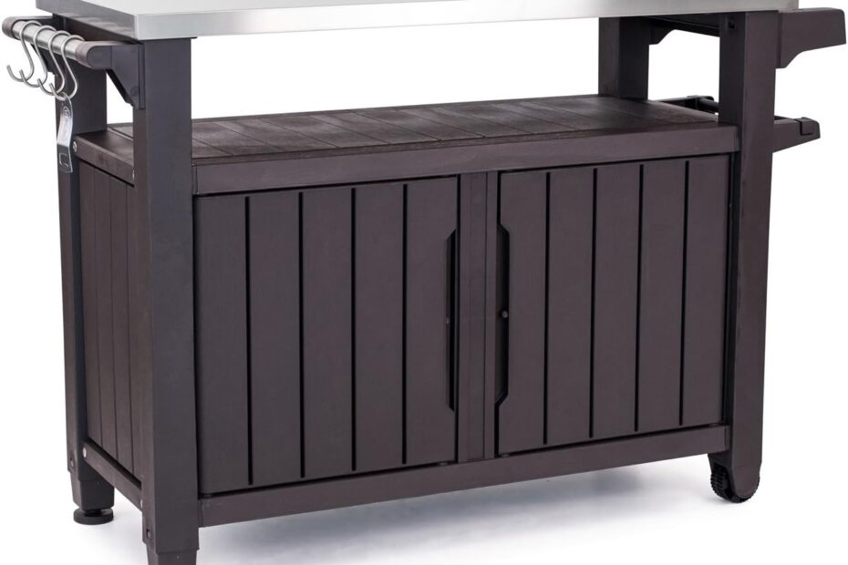 Elevate Your Outdoor Cooking: A Review of the Keter Rolling Table Cart