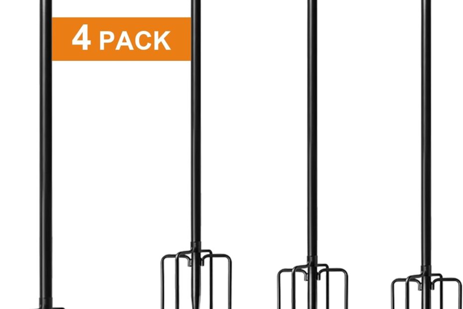Elevate Your Outdoor Decor: 4 Pack 10Ft String Light Poles Review