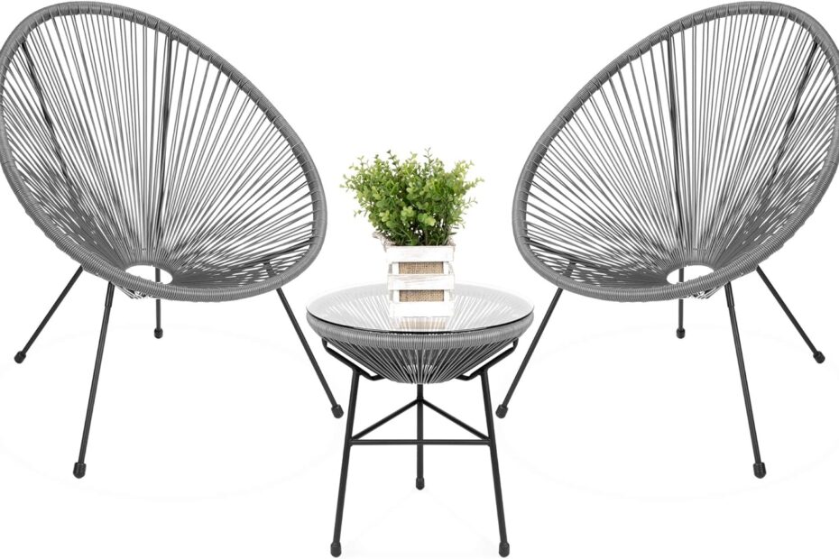 Elevate Your Outdoor Experience: Explore the Best Choice Products Acapulco Bistro Set Review