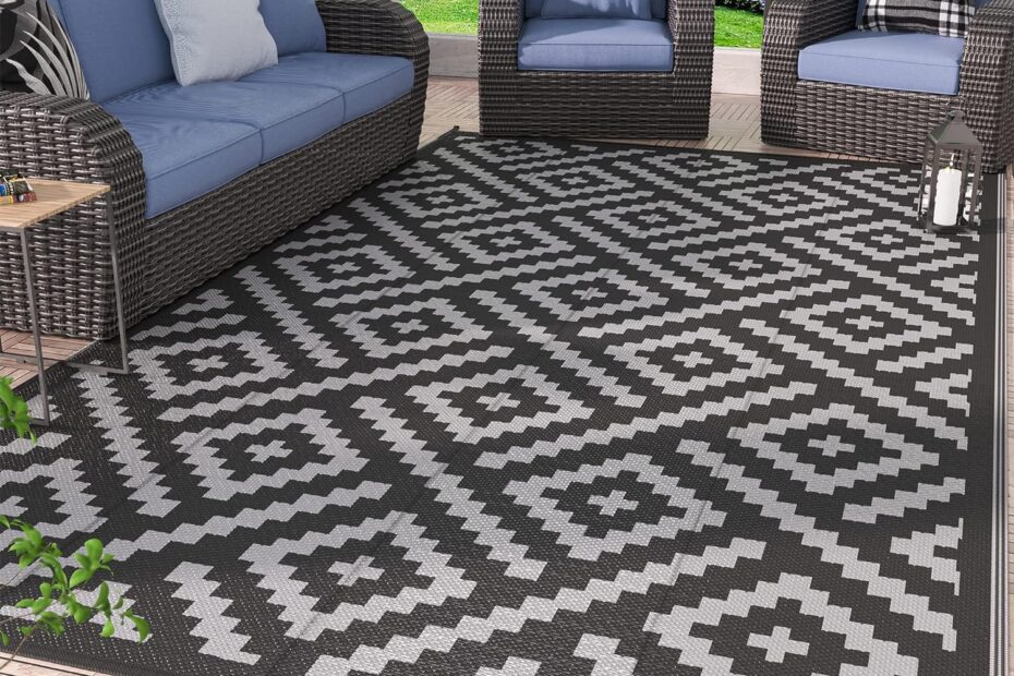 Elevate Your Outdoor Space: GENIMO 5'x8' Waterproof Patio Rug Review