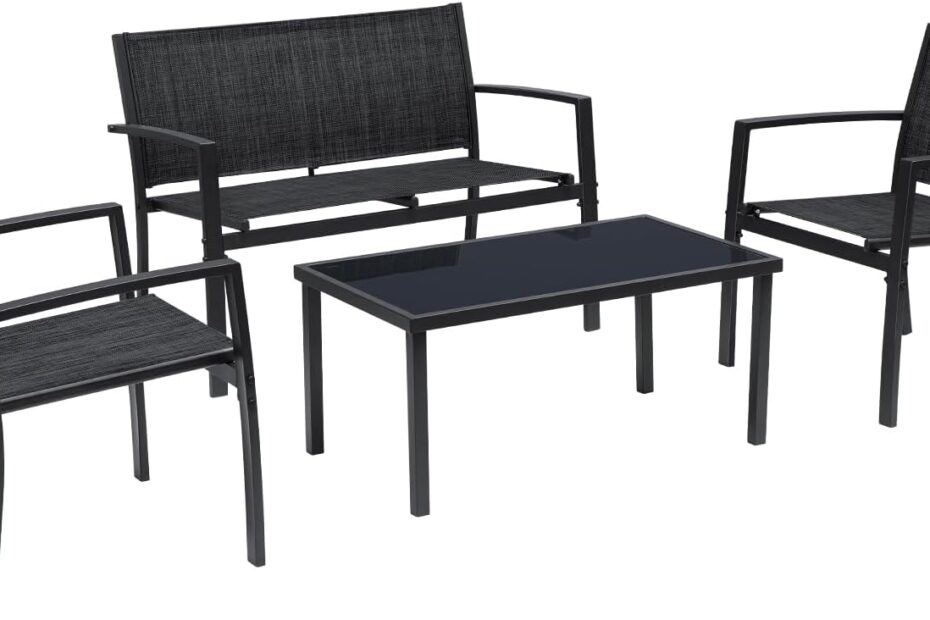 Elevate Your Outdoor Space: Greesum 4-Piece Patio Furniture Set Review
