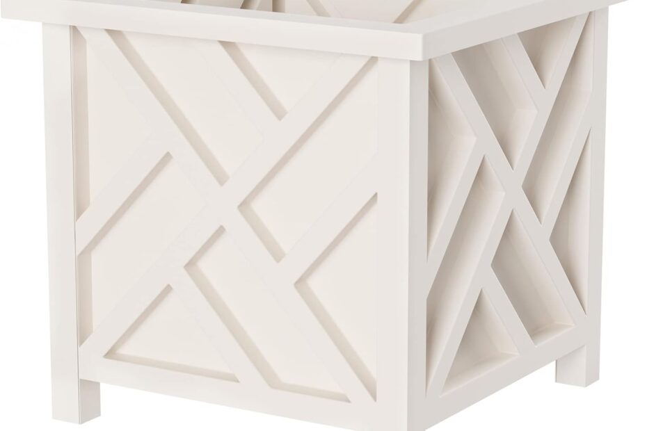 Elevate Your Outdoor Space: Review of the Pure Garden Lattice Design Planter Box