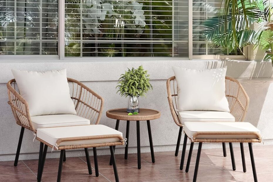 Elevate Your Outdoor Space: YITAHOME 5-Piece Wicker Furniture Set Review
