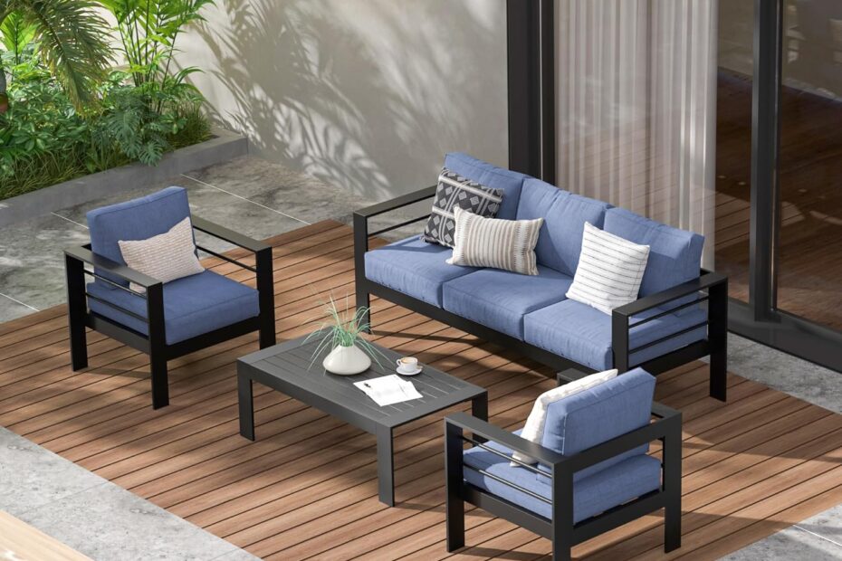 Elevate Your Outdoors: Wisteria Lane Modern Patio Furniture Set Review