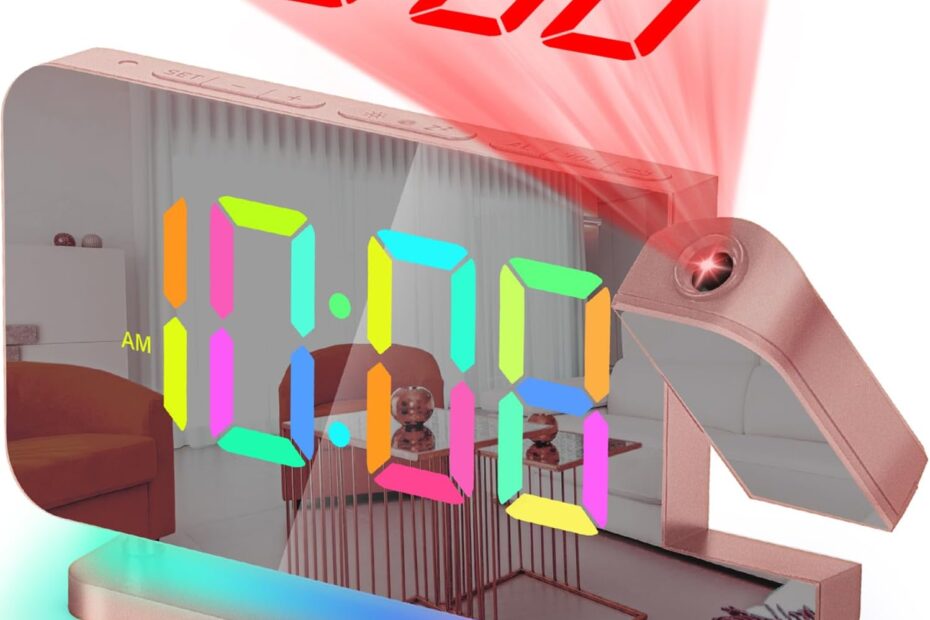 Elevate Your Room: The SZELAM Projection Alarm Clock Review