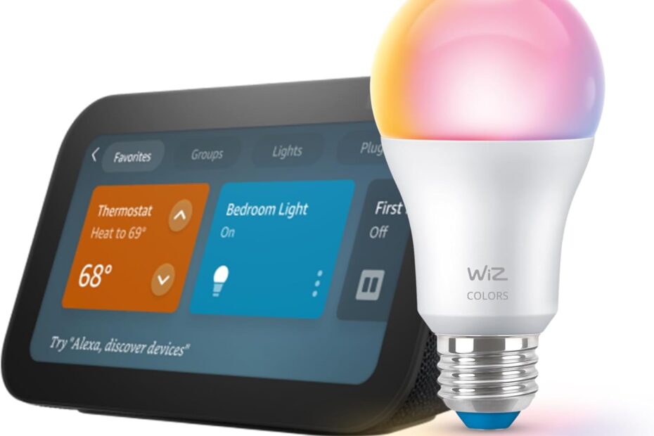 Elevate Your Smart Home: Review of the Echo Show 5 with WiZ Color Bulb