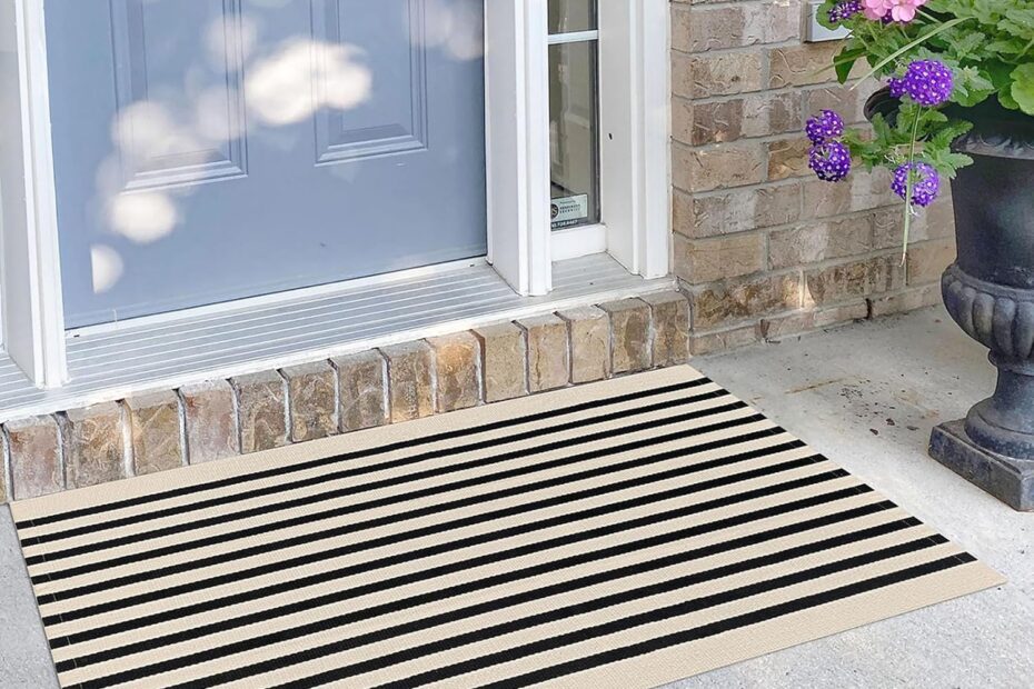 Elevate Your Space: KILOCOCO Beige Striped Rug Review