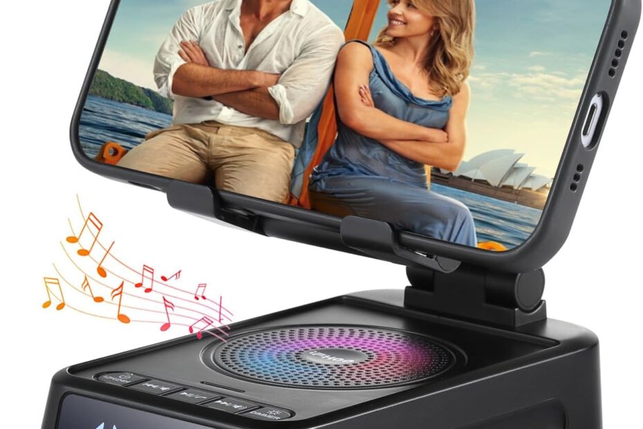 Elevate Your Space: The Ultimate Bluetooth Speaker Phone Stand for Everyone!