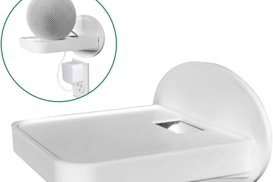 Elevate Your Space: The Ultimate Outlet Shelf Holder for Smart Devices!