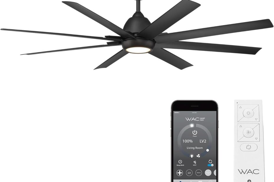 Elevate Your Space: WAC Smart Fans Mocha XL Ceiling Fan Review