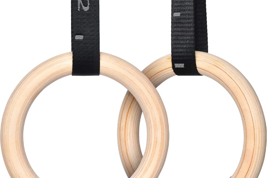 Elevate Your Workouts: PACEARTH Wooden Gymnastics Rings Reviewed!