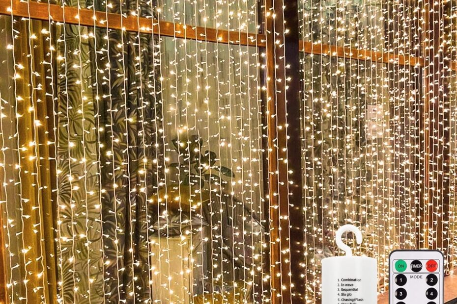 Enchant Your Space: echosari 300 LED Curtain Lights Review