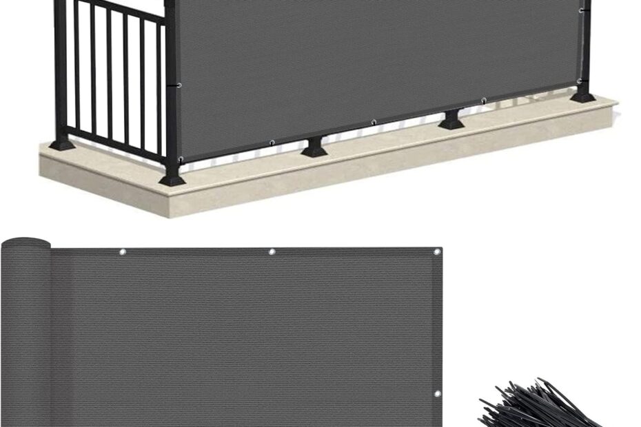 Enhance Your Outdoor Oasis: LOVE STORY Charcoal Privacy Screen Review