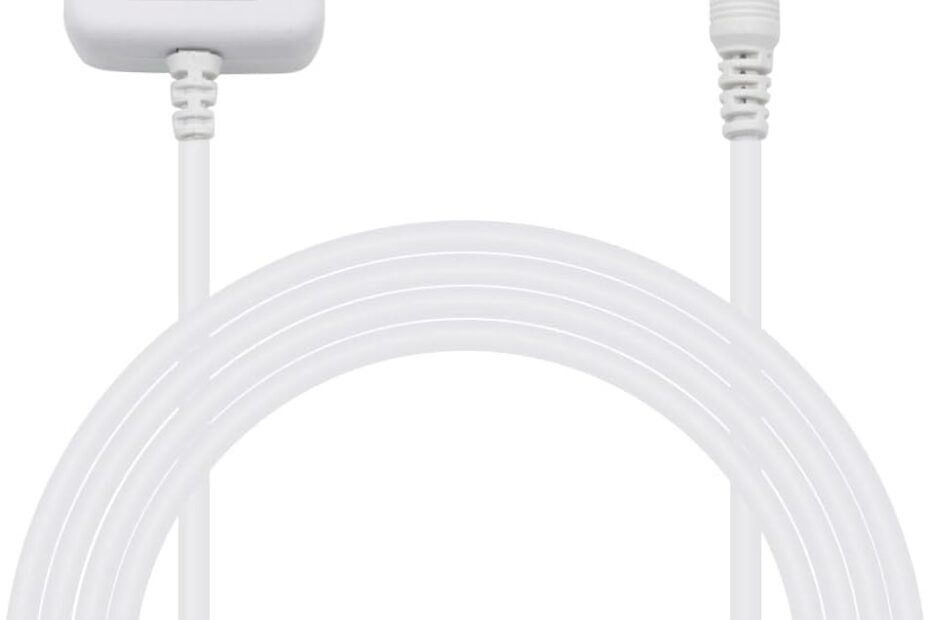 Essential White Power Cord Replacement for Your Alexa - Perfect for All Generations!