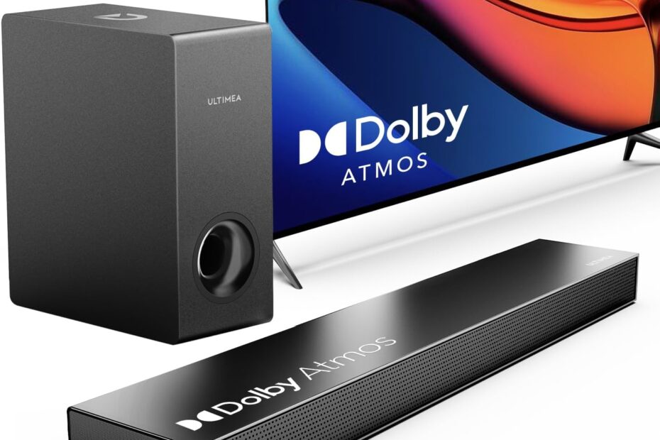 Experience Cinematic Sound: ULTIMEA Sound Bar Review with Dolby Atmos
