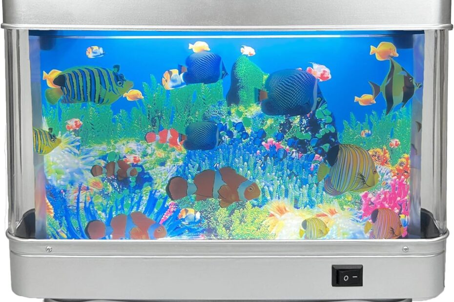 Experience the Magic of the Fake Fish Tank Mini Aquarium: A Perfect Gift for Kids!