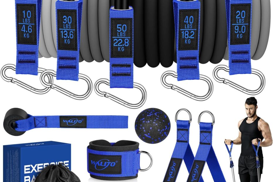 Get Fit at Home: A Comprehensive Review of the WALITO Resistance Bands Set