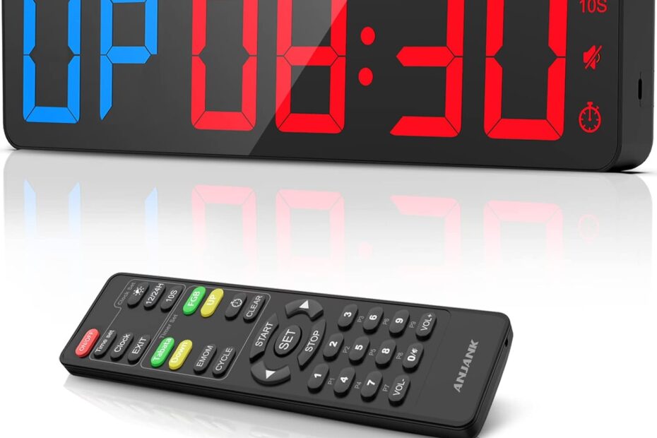 Get Fit On Time: Review of the 15" Large LED Gym Timer for Interval Workouts