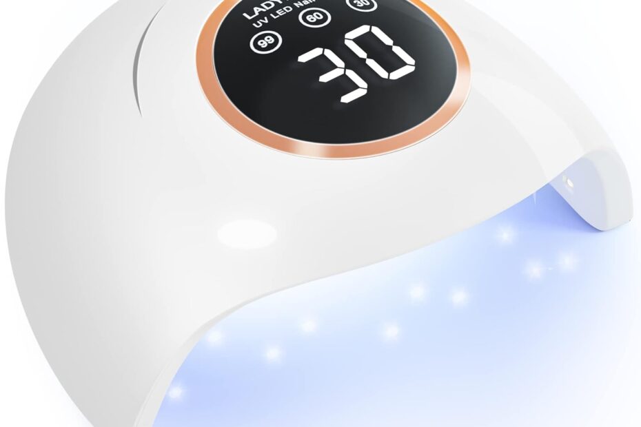 Get Salon-Quality Nails at Home: Review of the 72W UV LED Nail Lamp!