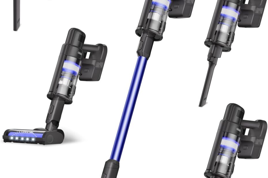 Gevi Cordless Vacuum: The Ultimate Cleaning Companion for Homes and Pets!