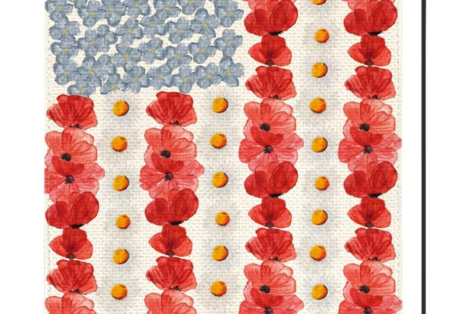 Honor Your Heroes: A Review of the AVOIN Colorlife Myosotis Poppy Memorial Day Garden Flag