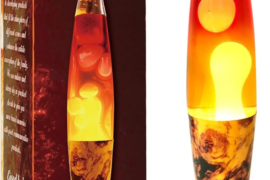 Ignite Your Space: The 16 Inch Volcano Rocket Magma Lamp Review