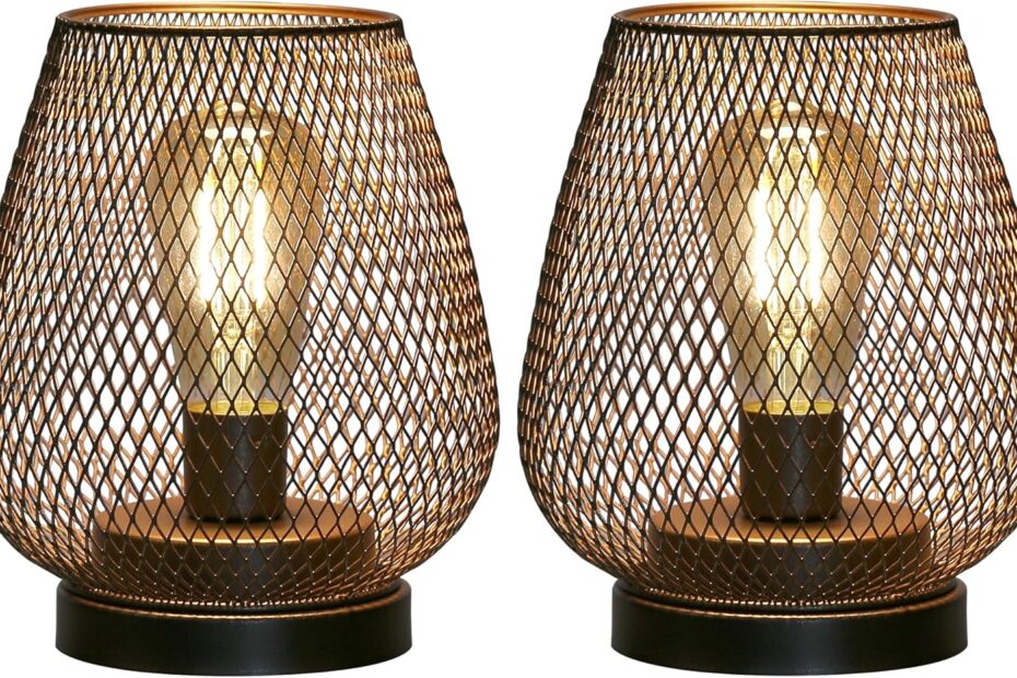 Illuminate Any Occasion: JHY DESIGN Set of 2 Metal Cage LED Lantern Review