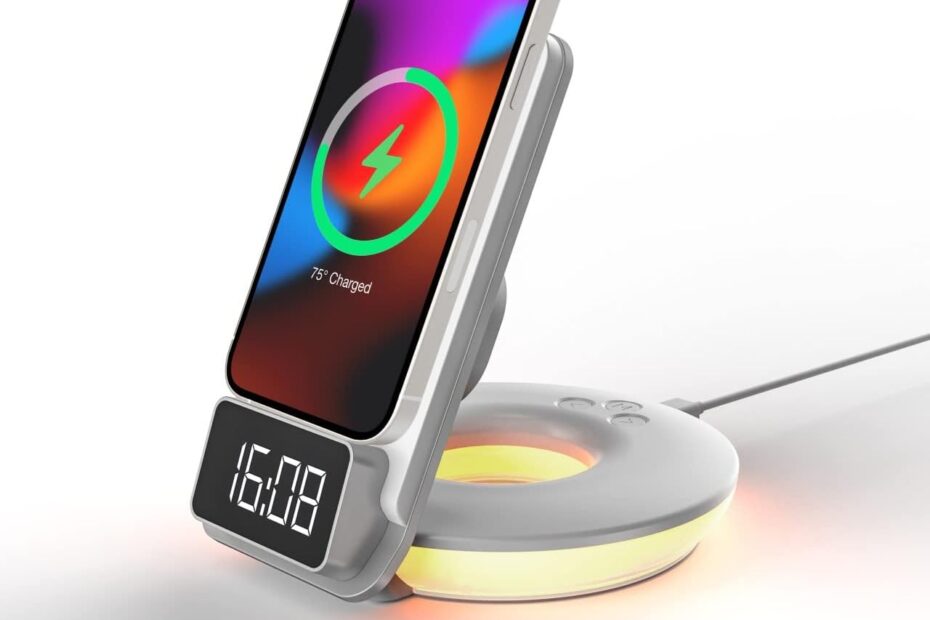 Illuminate & Charge: The Ultimate 3-in-1 Wireless Charging Lamp Review