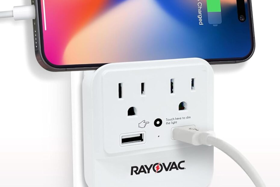 Illuminate & Protect: Review of the Rayovac Surge Protector with Night Light
