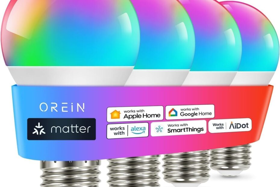 Illuminate Smartly: A Review of OREiN Matter Smart Light Bulbs